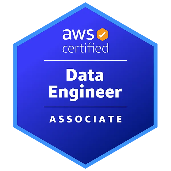AWS Certified Data Engineer - Associate certificate